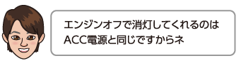 そうです。LEDの光るタイミングとしては問題ないです