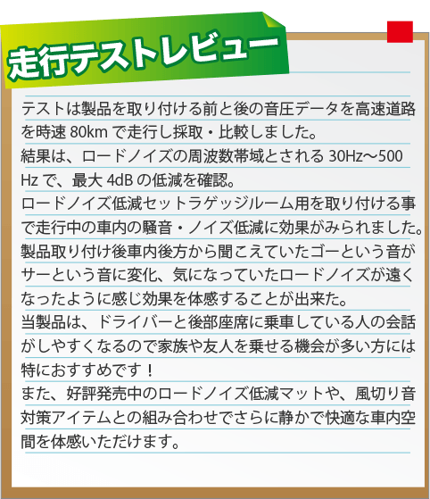 走行テストレビュー