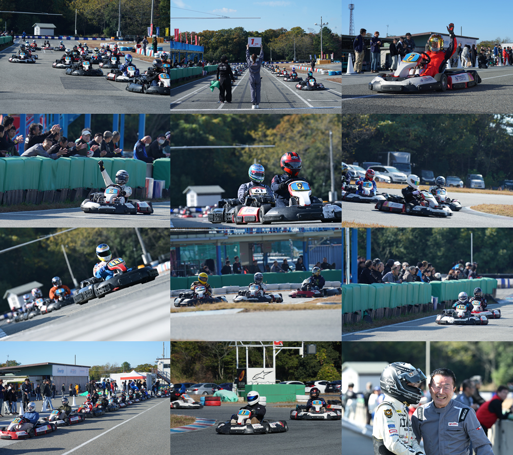 カートレースの様子