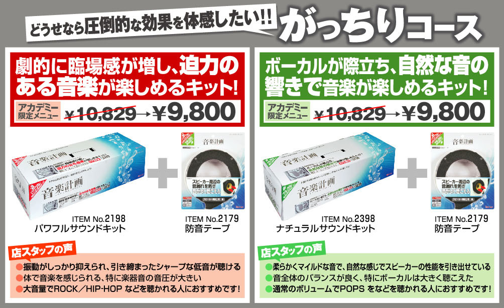 がっちりコース