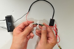 電源コードを接続する②