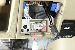 ヒューズボックスからの電源取り出し準備が完了