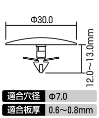 アンカークリップ(ホンダ車用)