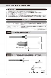 トップビューテープLED 30赤