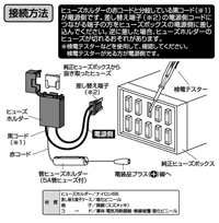 フリータイプヒューズ電源(低背)