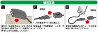 USB電源ケーブル貼り付け用