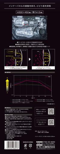 制振シート　(インナーパネル用)　